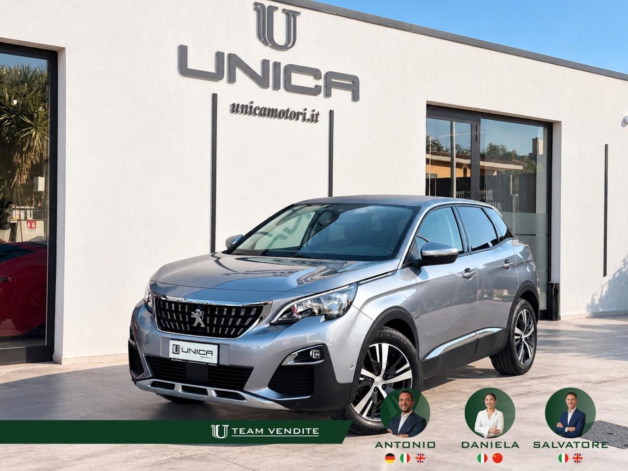 Peugeot 3008 1.6 BlueHDi 120 S&S EAT6 BUSINESS RETROCAMERA ITALIANA