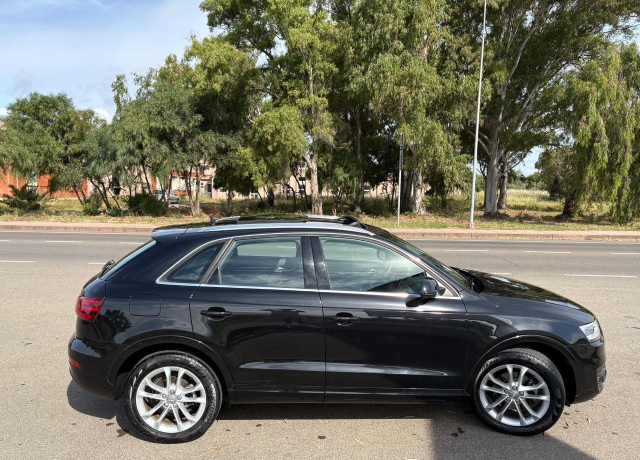 Audi Q3 S Line 2.0 TDI 177 CV Quattro S-Tronic – Tetto Panoramico