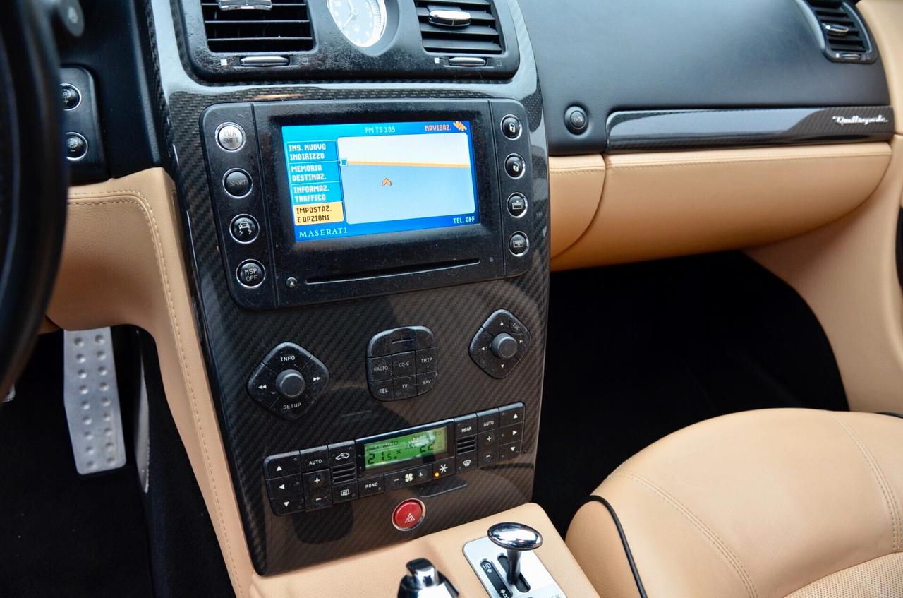 MASERATI QUATTROPORTE 4.2 V8 401cv AUTO, UNICOPRORIETARIO, UFF ITALIANA, SERVICE UFF MASERATI, ECCELLENTI CONDIZIONI, 20", PERMUTE