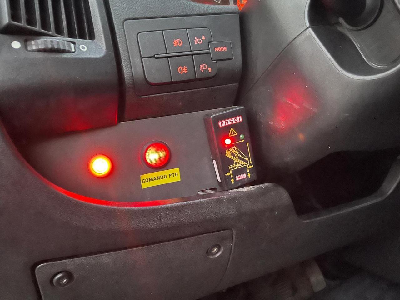 Fiat ducato max 23 -7 posti cassone F. Gru Fassi-2018