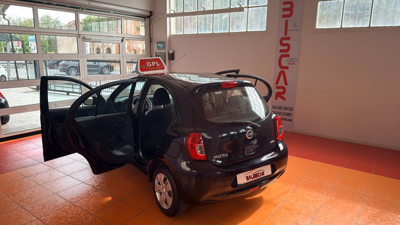 Nissan Micra 1.2 12V 5 porte GPL Eco Visia
