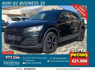 Audi Q2 Business 2.0 TDI 150CV S-Tronic quattro 35