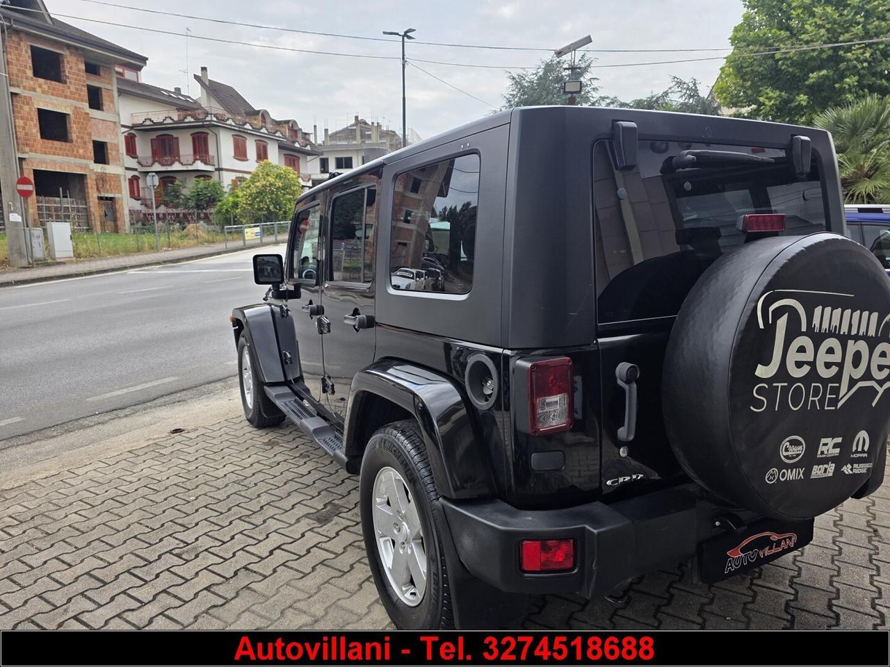JEEP Wrangler Unlimited 2.8 CRD sahara cv 180