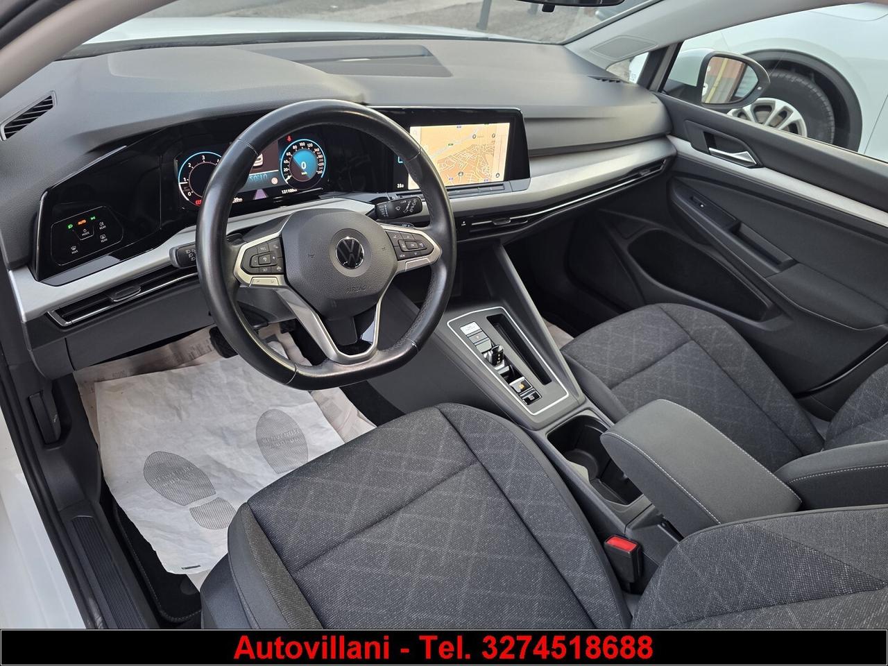 VOLKSWAGEN GOLF 8 2.0 TDI 115 CV DSG FULL NEO PATE