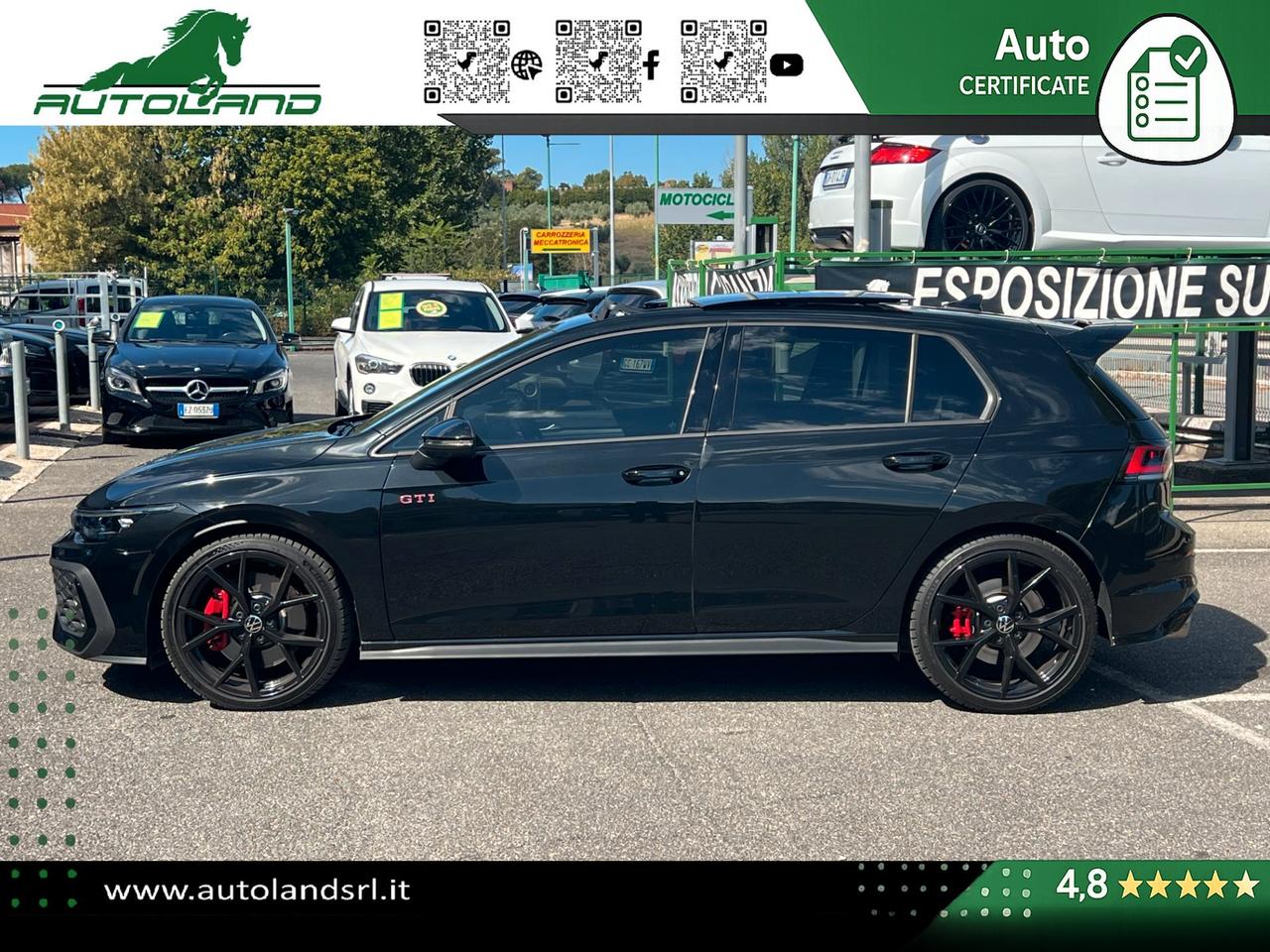 Volkswagen Golf 2.0 tsi GTI 265cv dsg TETTO - HEAD UP - PELLE - SEDILI VENTILATI