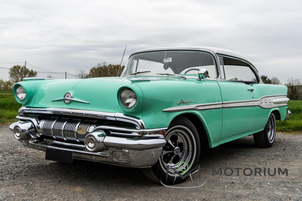 PONTIAC CHIEFTAIN 5.7 V8 - 2 DOOR HARDTOP 1957 - RESTAURO TOTALE