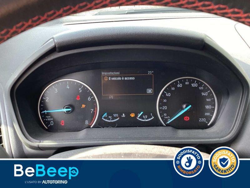 Ford EcoSport 1.0 ECOBOOST ST-LINE BLACK EDITION 100CV