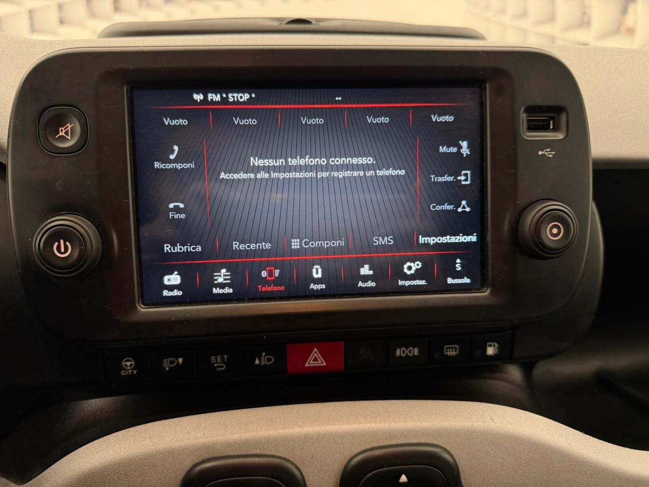 Fiat Panda 0.9 Sport BENZ+METANO-KM CERTIFICATI-PERMUTE-12 MESI GARANZIA