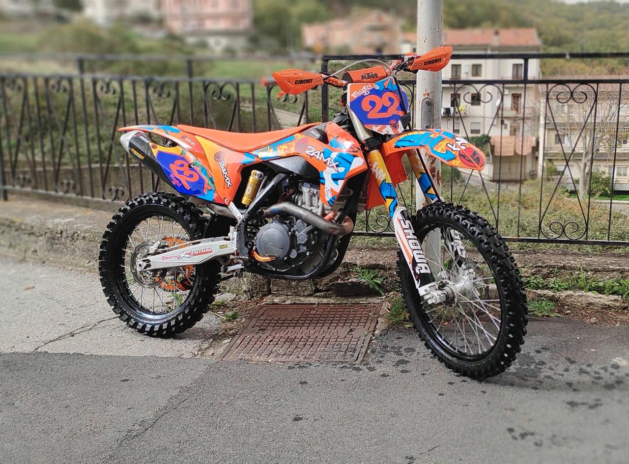 Ktm 450 SX-F cross 4 rapporti
