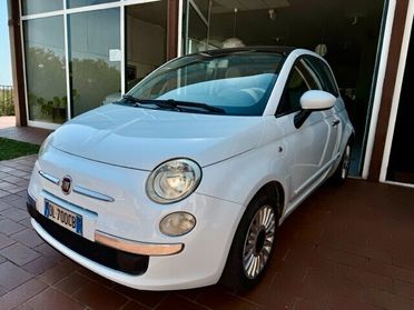 Fiat 500 1.2 Lounge colore azzurro cuor leggero