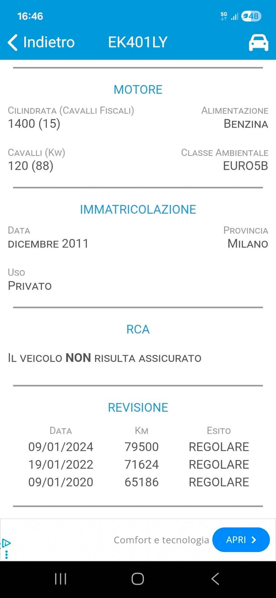 Alfa Romeo Giulietta 1.4 Turbo 120 CV Progression