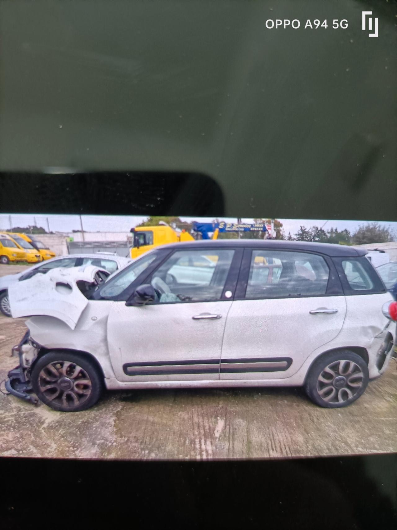 Fiat 500L 1.4 GPL sinistrata incidentata