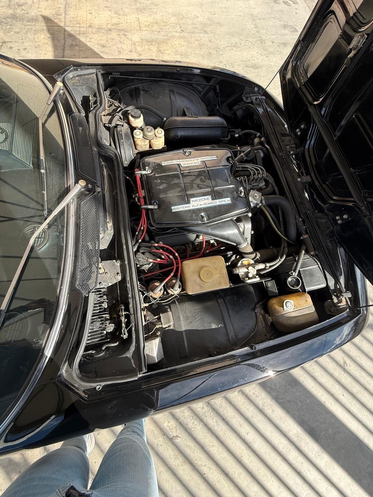 RARISSIMA ALFA ROMEO MONTREAL - 1972 - COLORE NERO - ASI