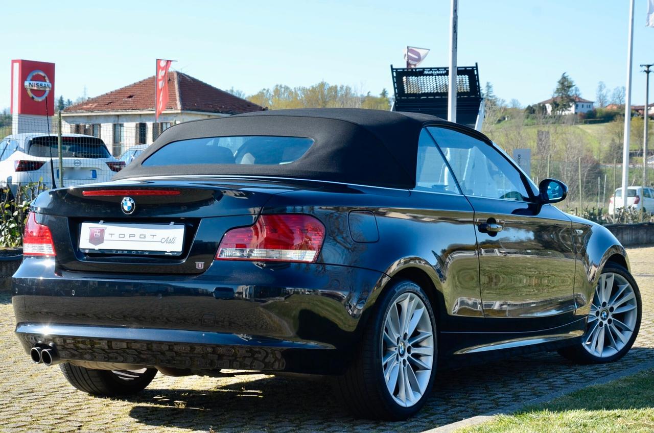 BMW 125i CABRIO FUTURA 218cv AUTO, UFF ITALIANA, BREMBO, 18", NAVI, PERMUTE
