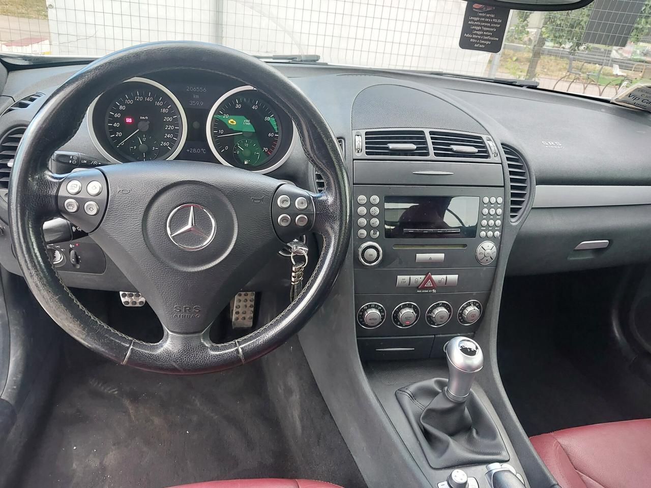 MERCEDES SLK 200 K. TAGLIANDATA 12/2005