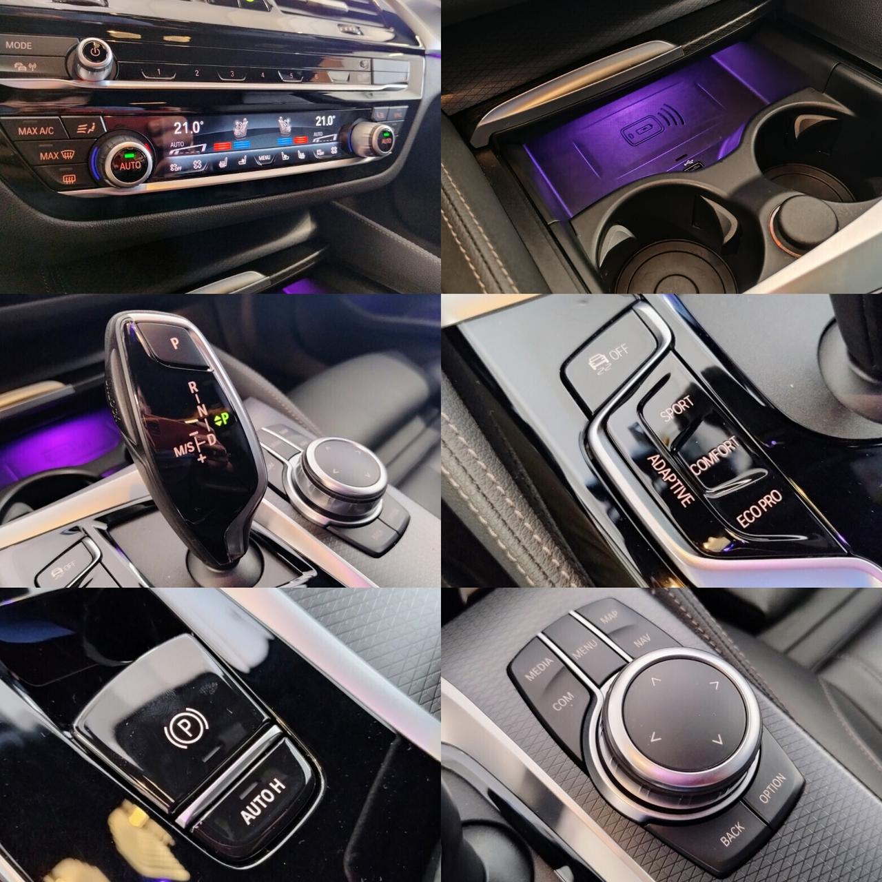 Bmw 520d Touring Msport MH48V AUTO LED AMBIENT SEDILI COMFORT