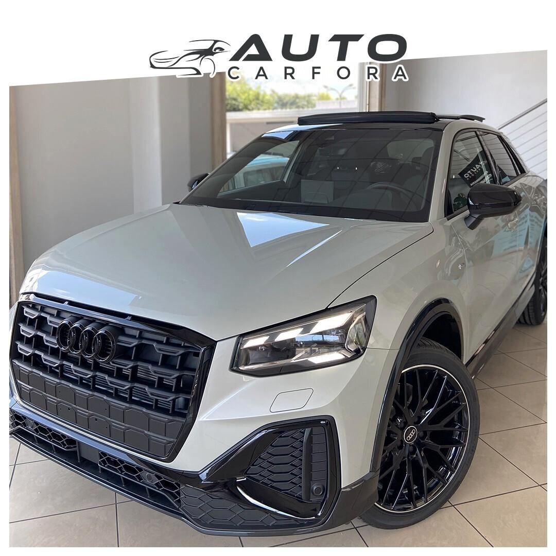 Audi Q2 35 TDI S tronic Identity Black tetto apribile