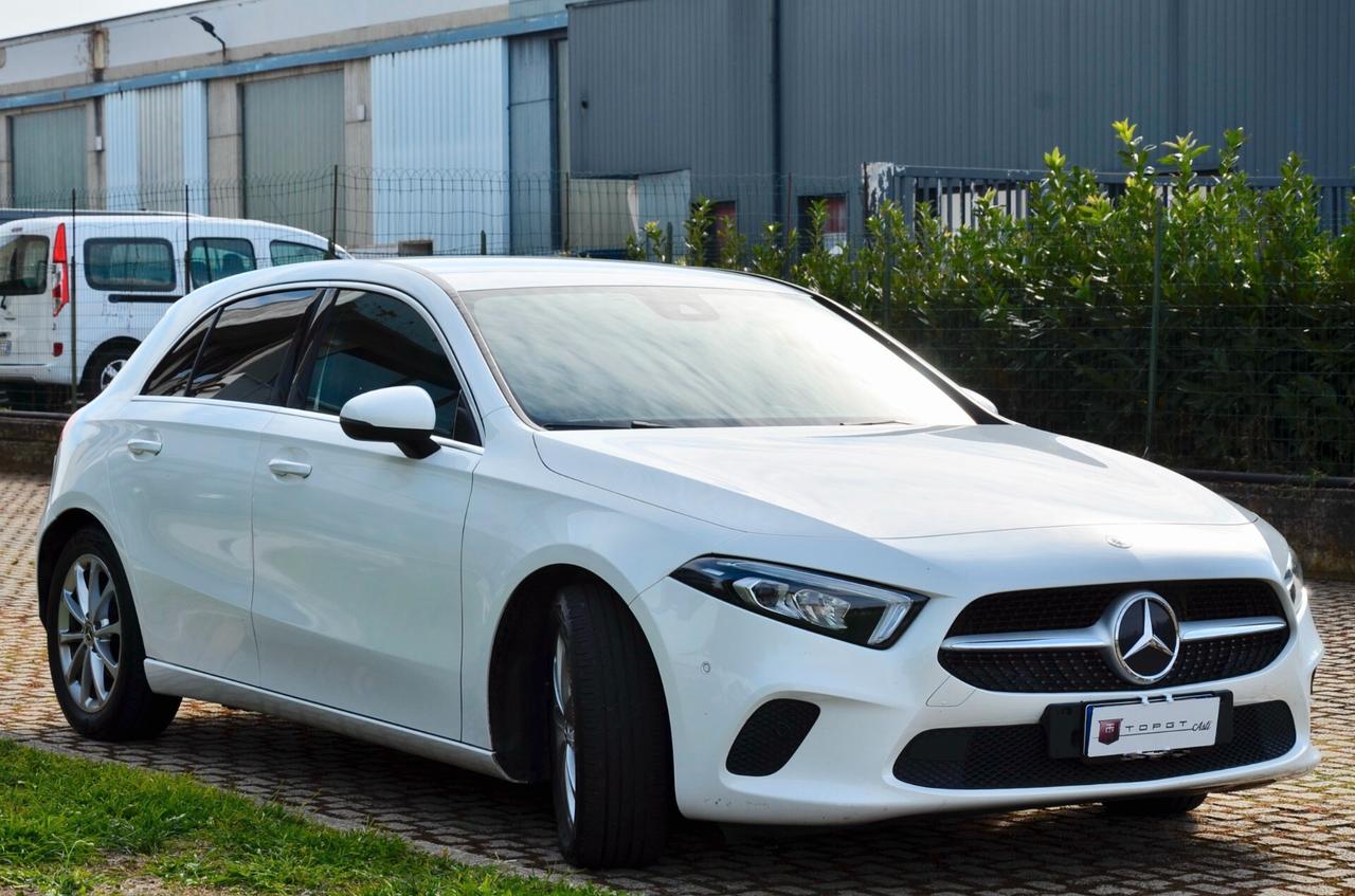 MERCEDES-BENZ A180 1.4 SPORT 136cv MANUALE, BENZINA/GPL, ESENTE BOLLO, EURO 6D, FARI LED, APPLE/ANDROID, PERMUTE