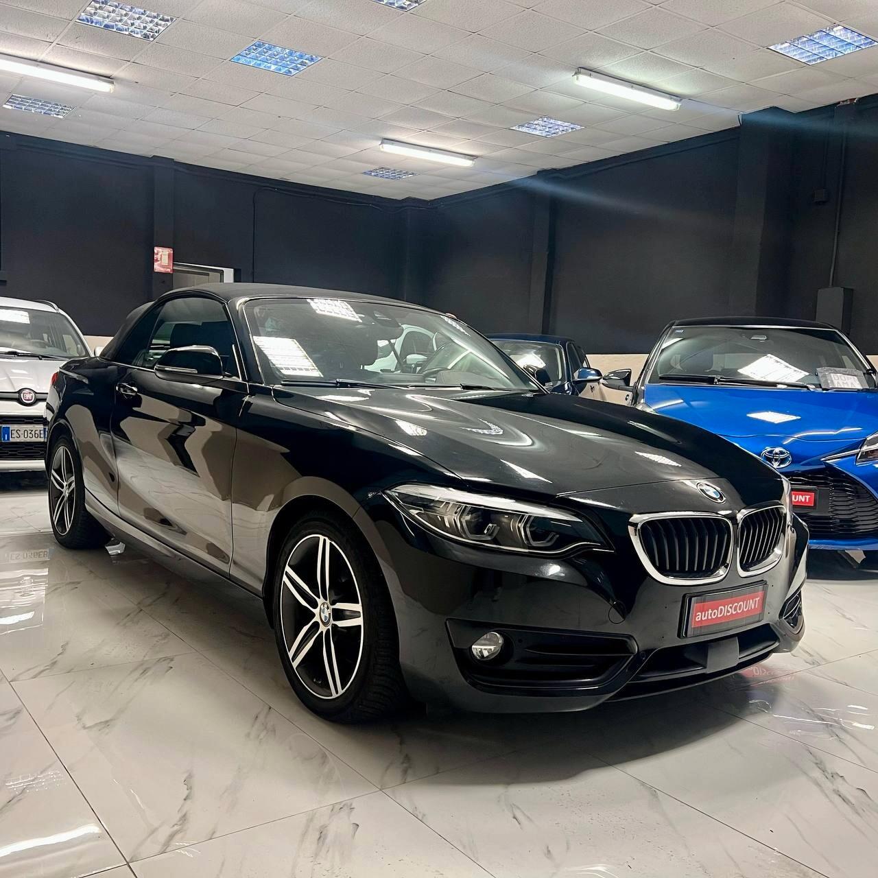 Bmw 220 220d Cabrio Sport *PREZZO PROMO*