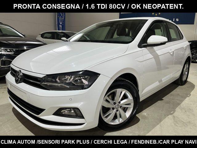 VOLKSWAGEN Polo 1.6 TDI 80CV 5p. Comfortline BMT OK NEOPATENTATI