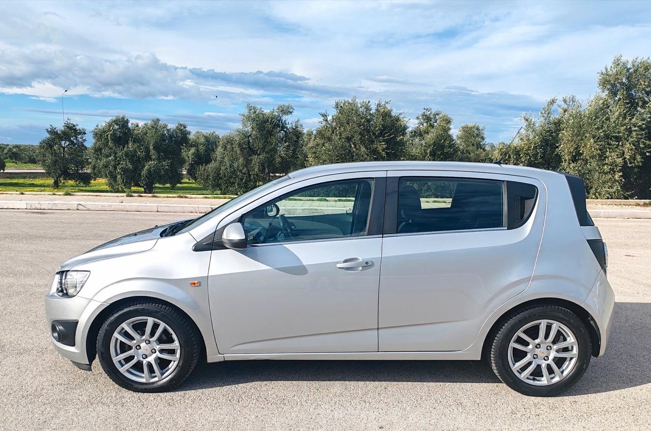 Chevrolet Aveo 1.2 86CV GPL 5 porte LT UNIPROPRIETARIO Neopatentati