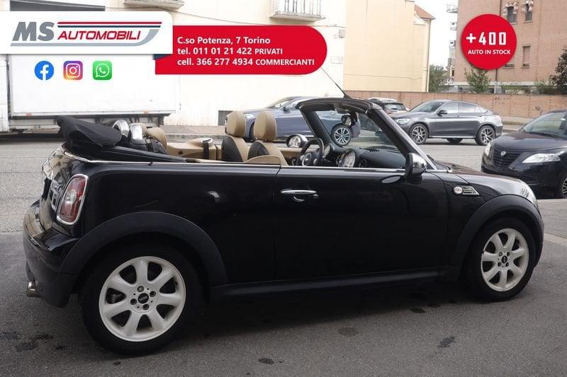MINI Mini MINI Cooper Mini Cabrio 1.6 Cooper 120cv 88KW ANNO 2009