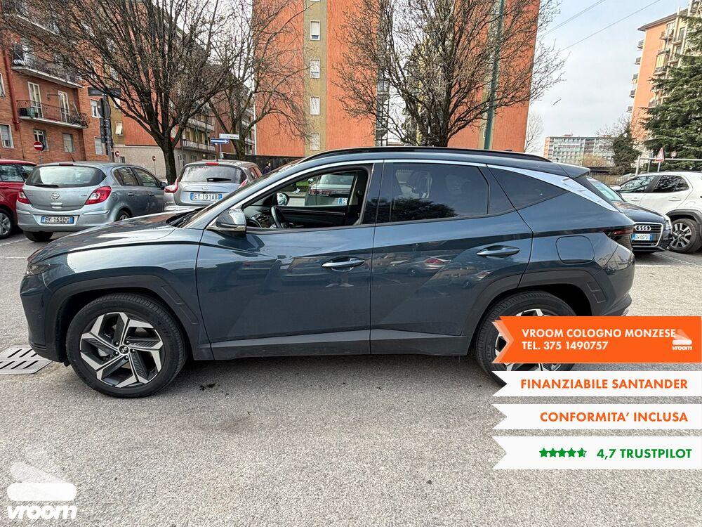 HYUNDAI Tucson 3ª serie Tucson 1.6 HEV aut. Ex...