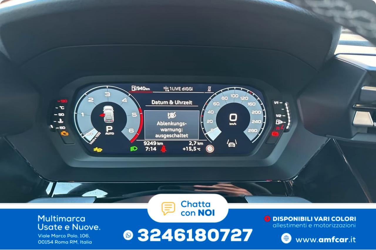 Audi A3 Sportback 35 S LINE PANO SONOS CAM ACC LM18