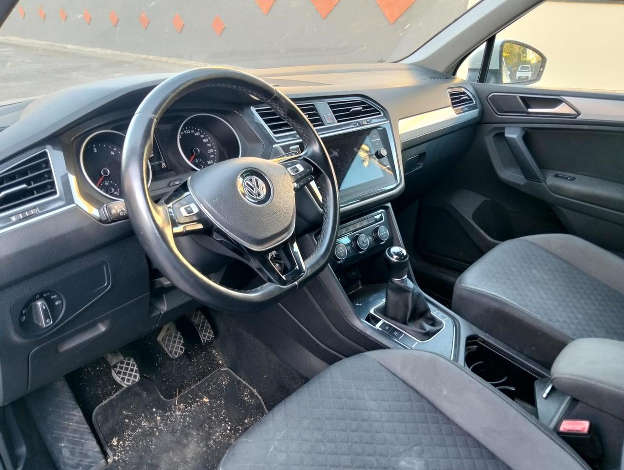 VW TIGUAN 1.6 TDI 115cv 2018 Motore da Rivedere