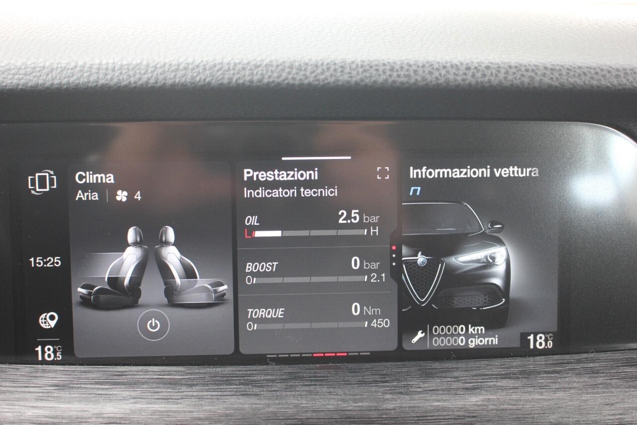 Alfa Romeo Stelvio 2.2 190CV *PREZZO REALE*EXECUTIVE AT8 UNIPRO AZIENDALE