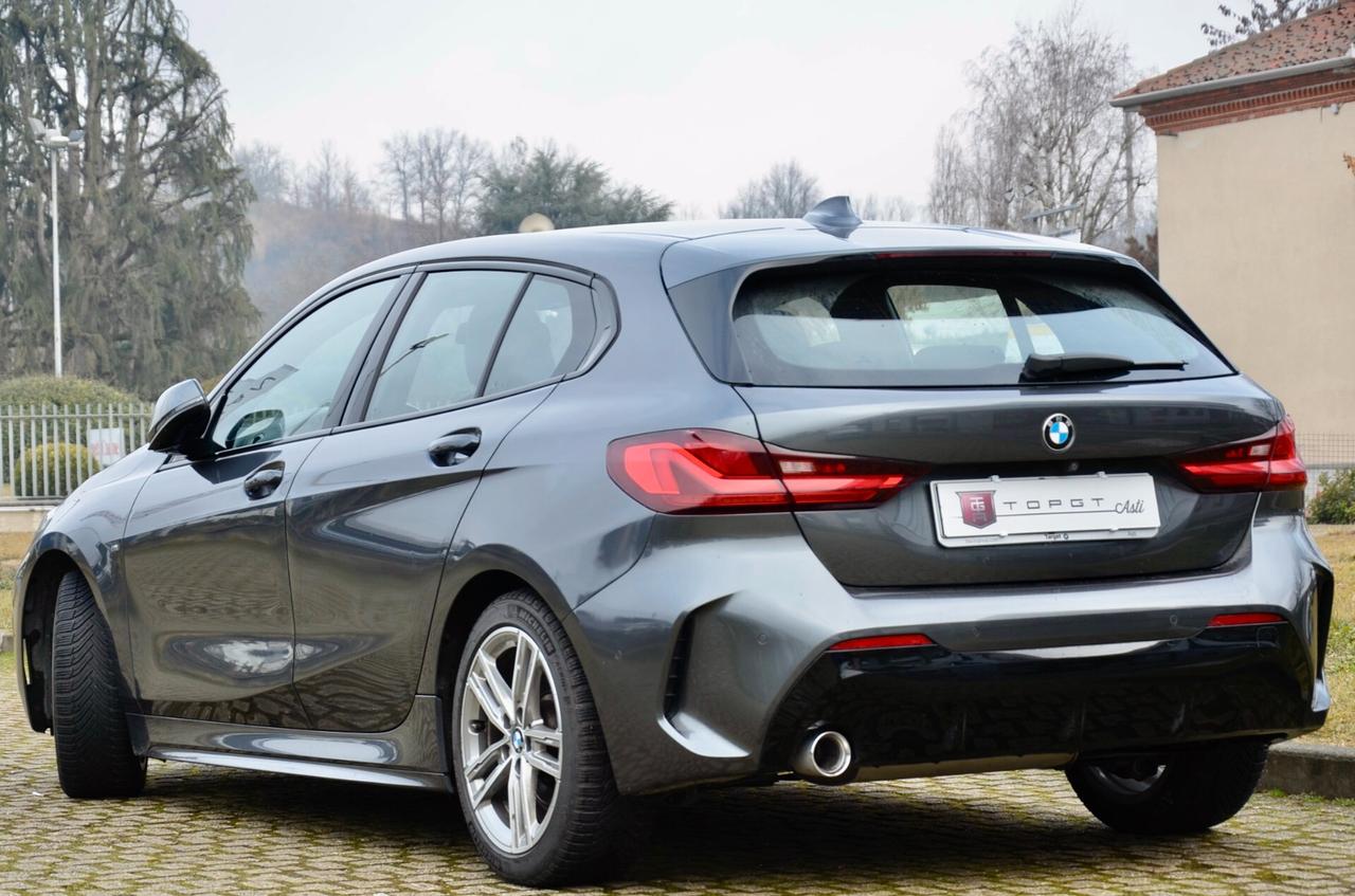 BMW 116d MSPORT 5p 116cv AUTO, UFF ITALIANA, EURO 6D, HI-FI AUDISON, FULL LED, NAVI, RETROCAMERA, PERMUTE