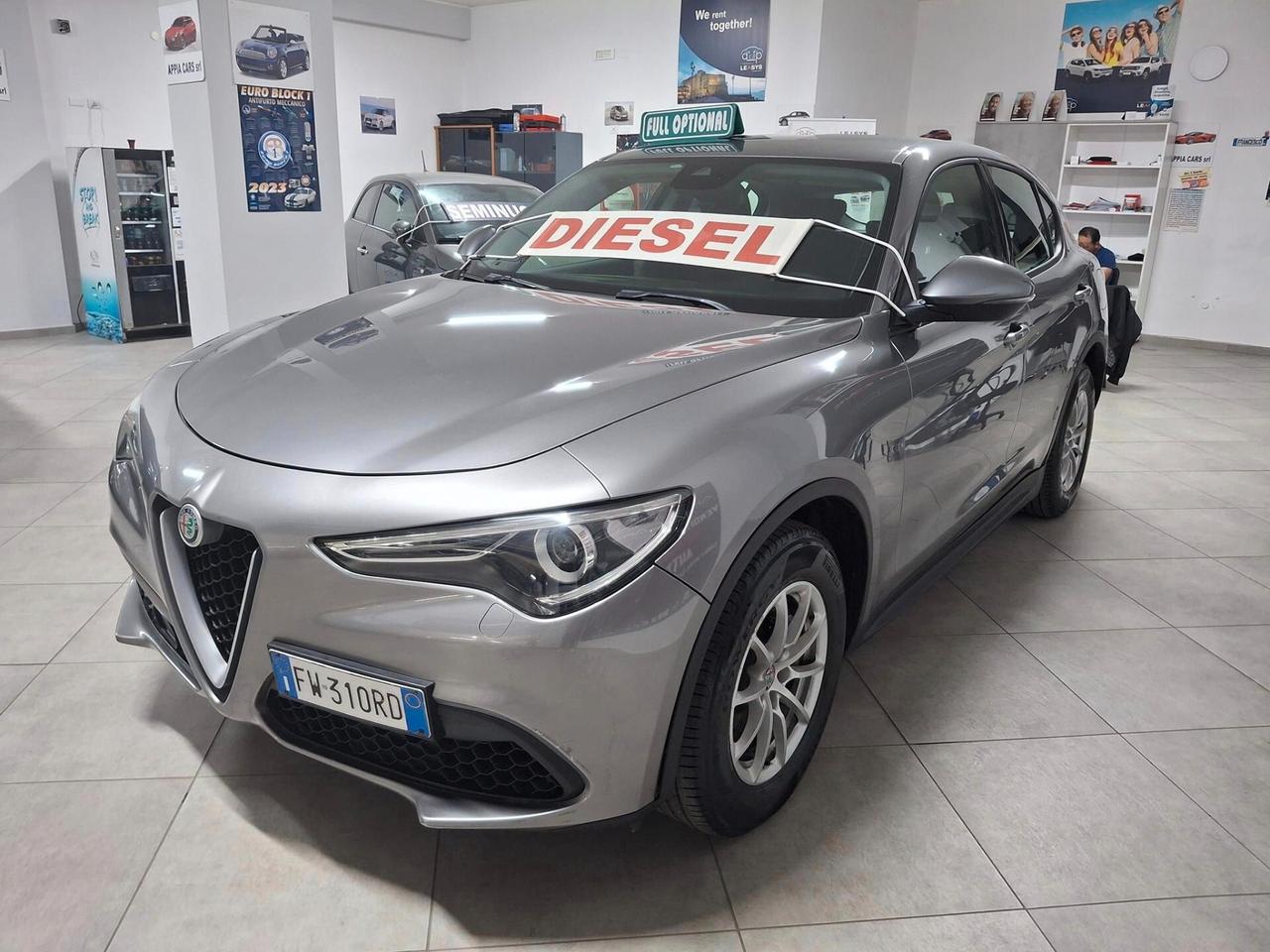 Alfa Romeo Stelvio 2.2 Turbodiesel 190 CV AT8 RWD Super