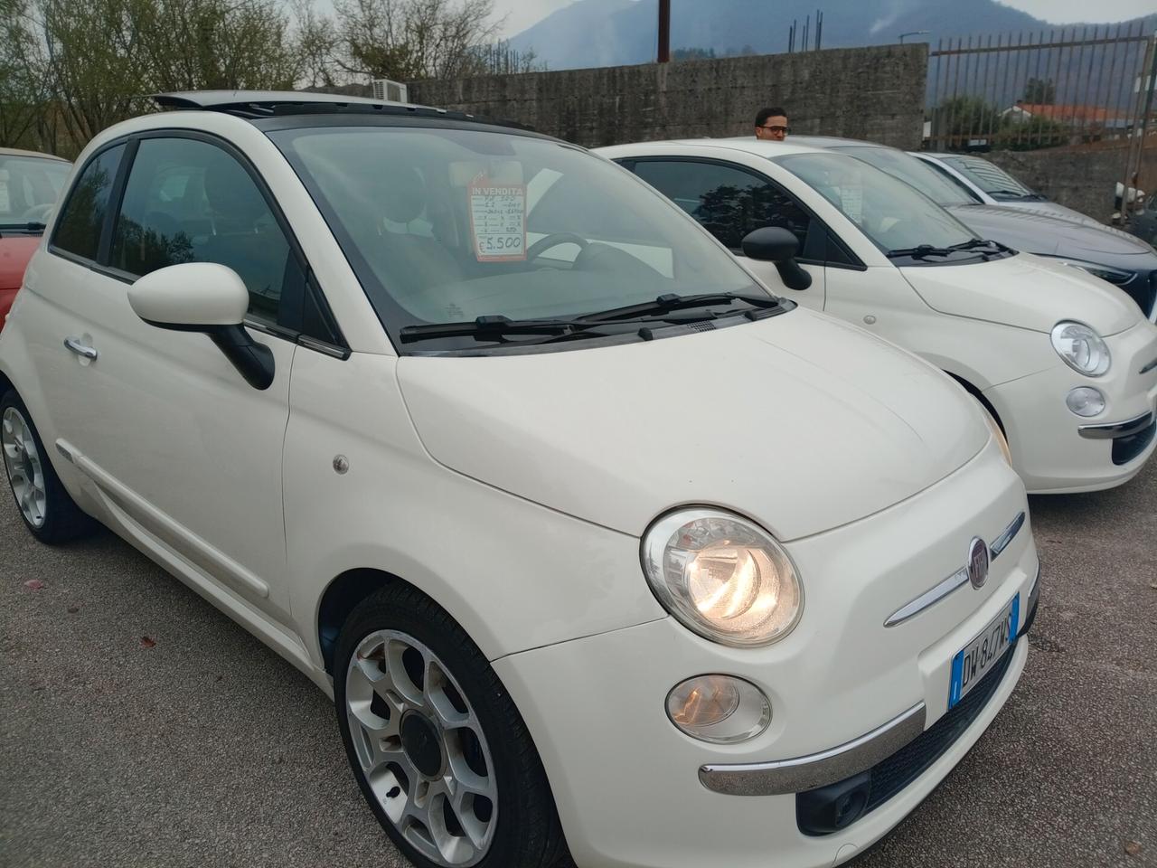 Fiat 500 1.2 Lounge ( per neopatentati) tetto apribile