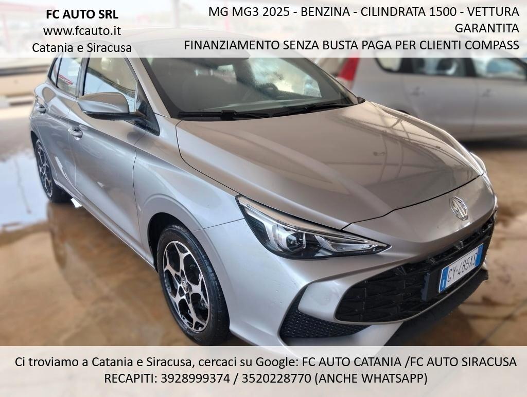 Mg MG3 1.5 COMFORT 2025 - PARI AL NUOVO