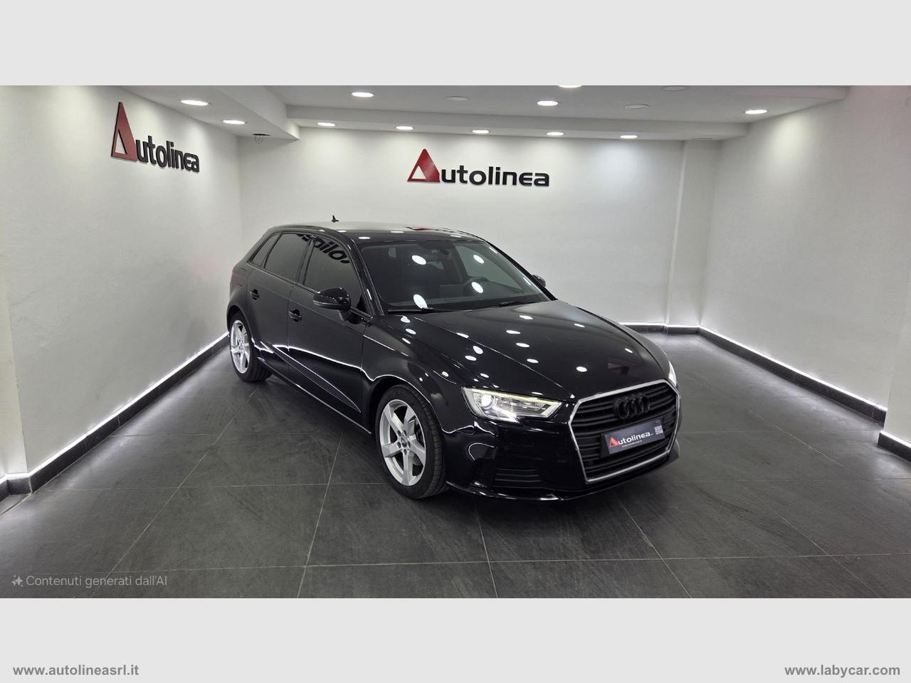 AUDI A3 SPB 1.6 TDI 116CV S tronic Sport