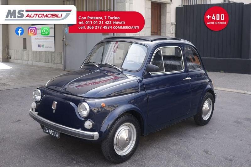 FIAT 500 L (d'epoca) LUSSO Targa e Libretto Originali