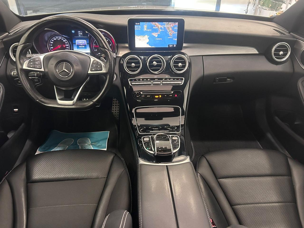 Mercedes C 220d S.W. Exclusive TETTO IVA 2018