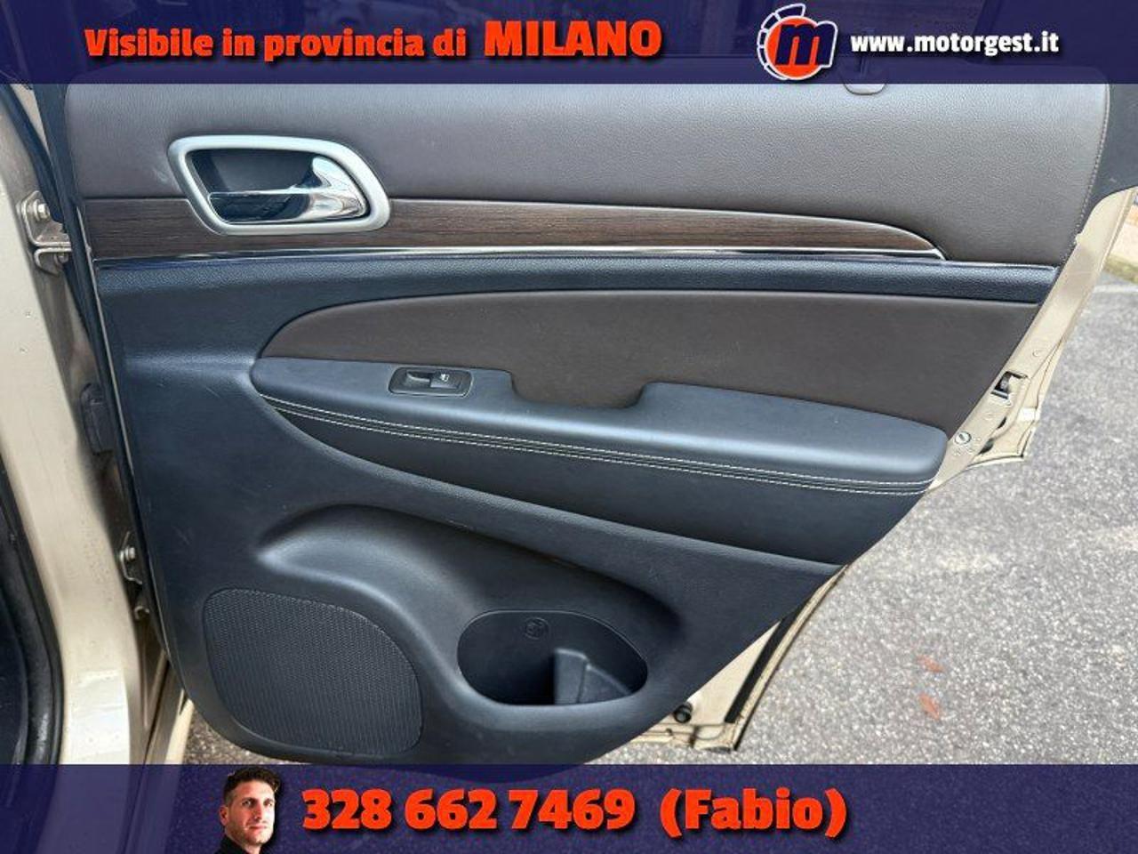 Jeep Grand Cherokee 3.0 V6 CRD 250 CV Multijet II Overland