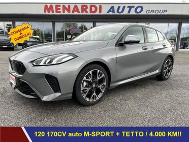 BMW Serie 1 120 48V 170cv MSport TETTO APRIBILE 4.000 KM!! PARI AL NUOVO M-SPORT