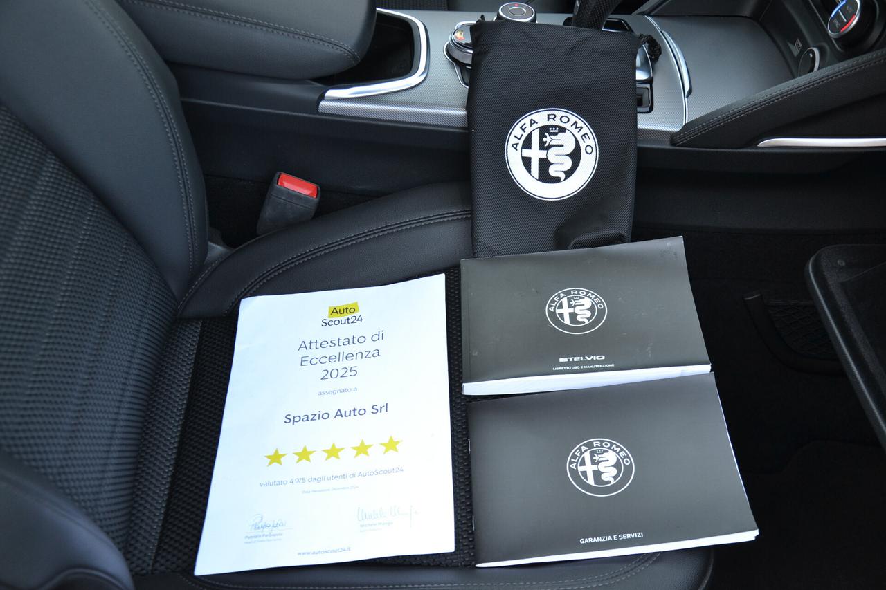 Alfa Romeo Stelvio 2.2 190CV AT8 Q4 SPRINT • PREZZO SENZA VINCOLI • UNIPRO' • ITALIANA • FATTURABILE • GARANZIA 12 MESI
