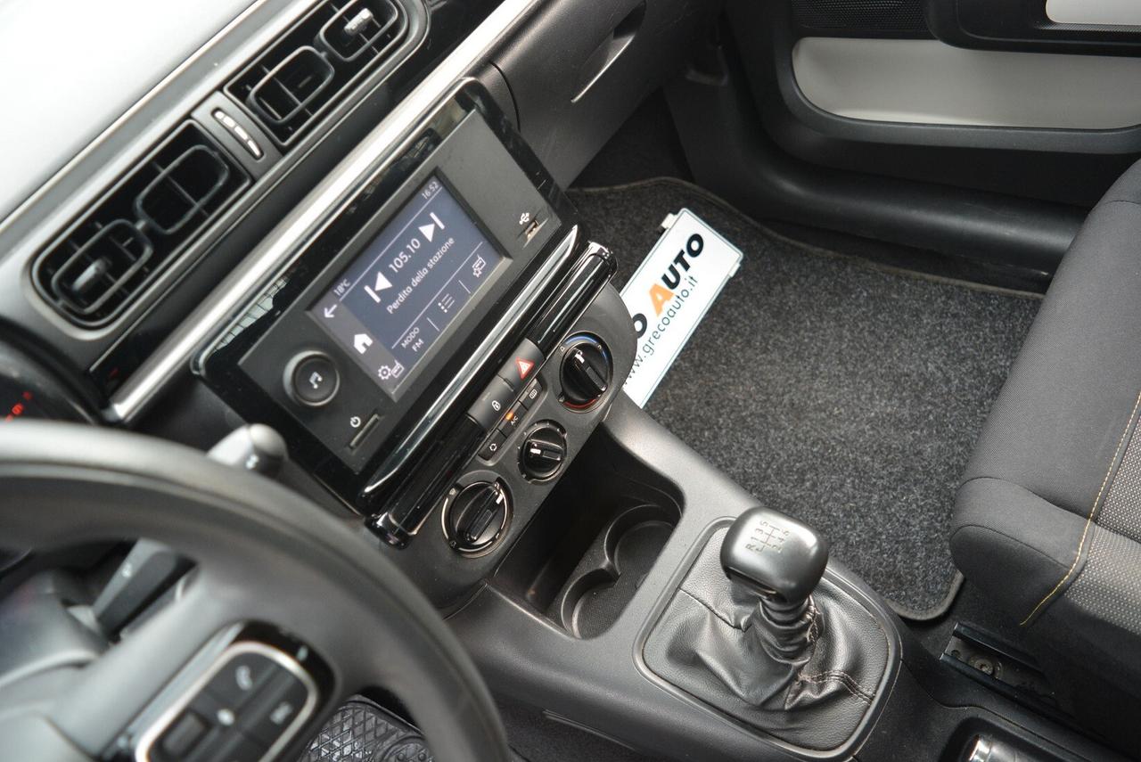 Citroen C3 BlueHDi 100 ss Van 2 posti autocarro