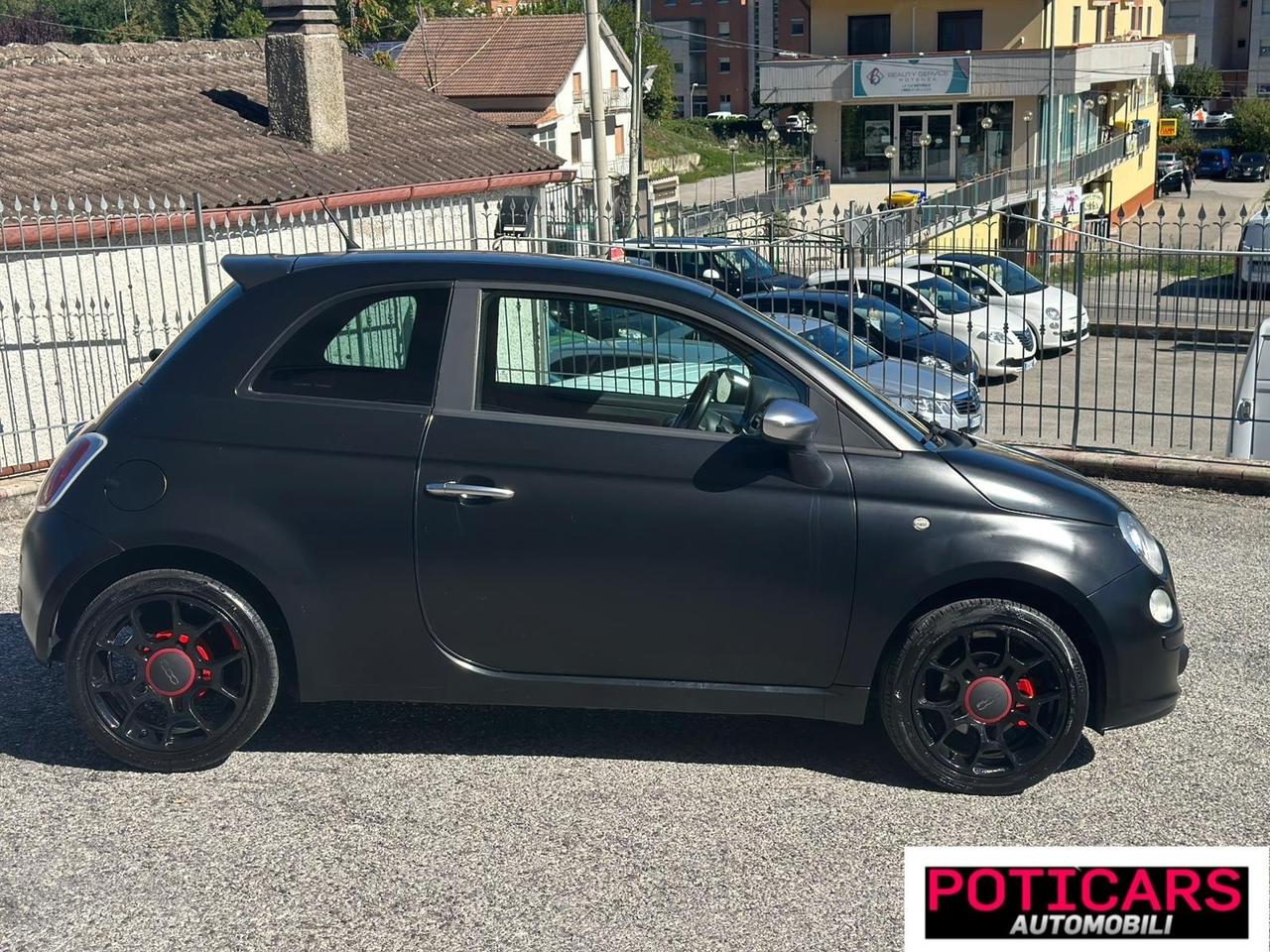 Fiat 500 1.3 Multijet 16V 95 matt black