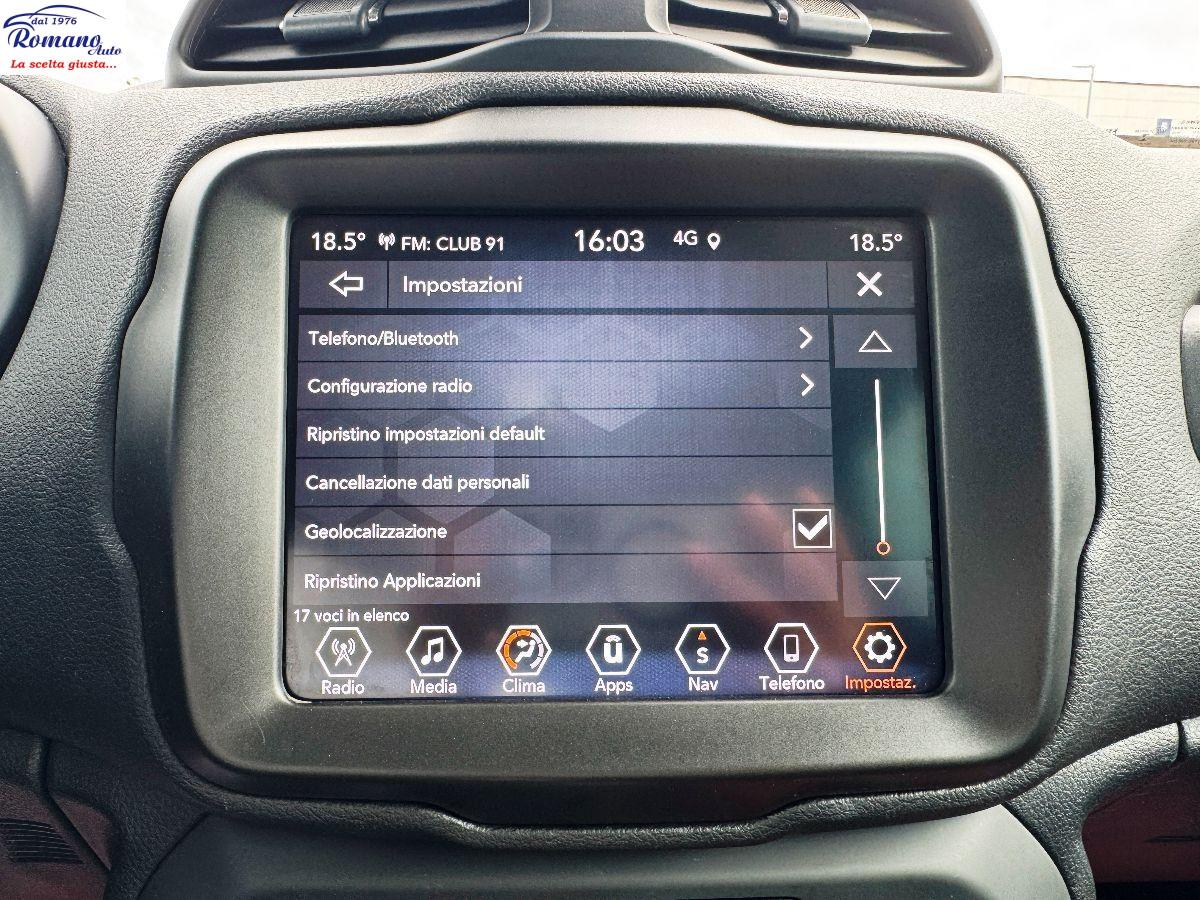 JEEP - Renegade - 1.6 Mjt 130CV Limited#FARI FULL LED!