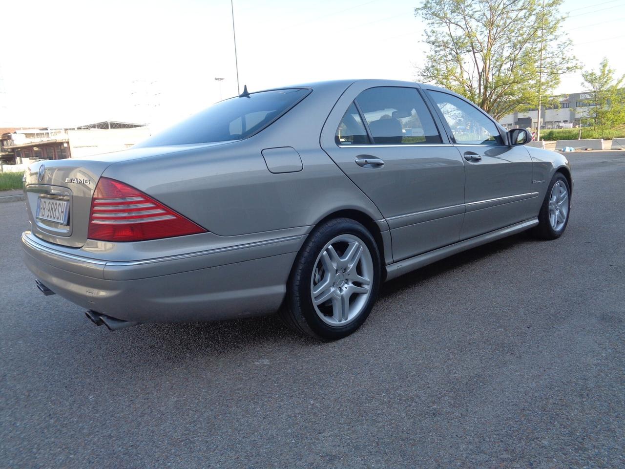 Mercedes-benz S 500 55 Kompressor cat AMG Lunga