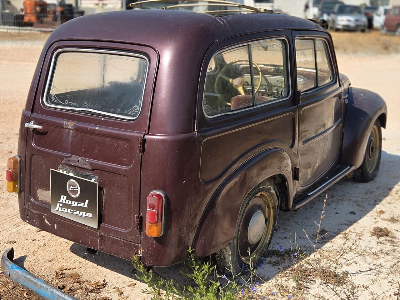 Fiat Topolino 500C BELVEDERE METALLICA -DA RESTAURO-