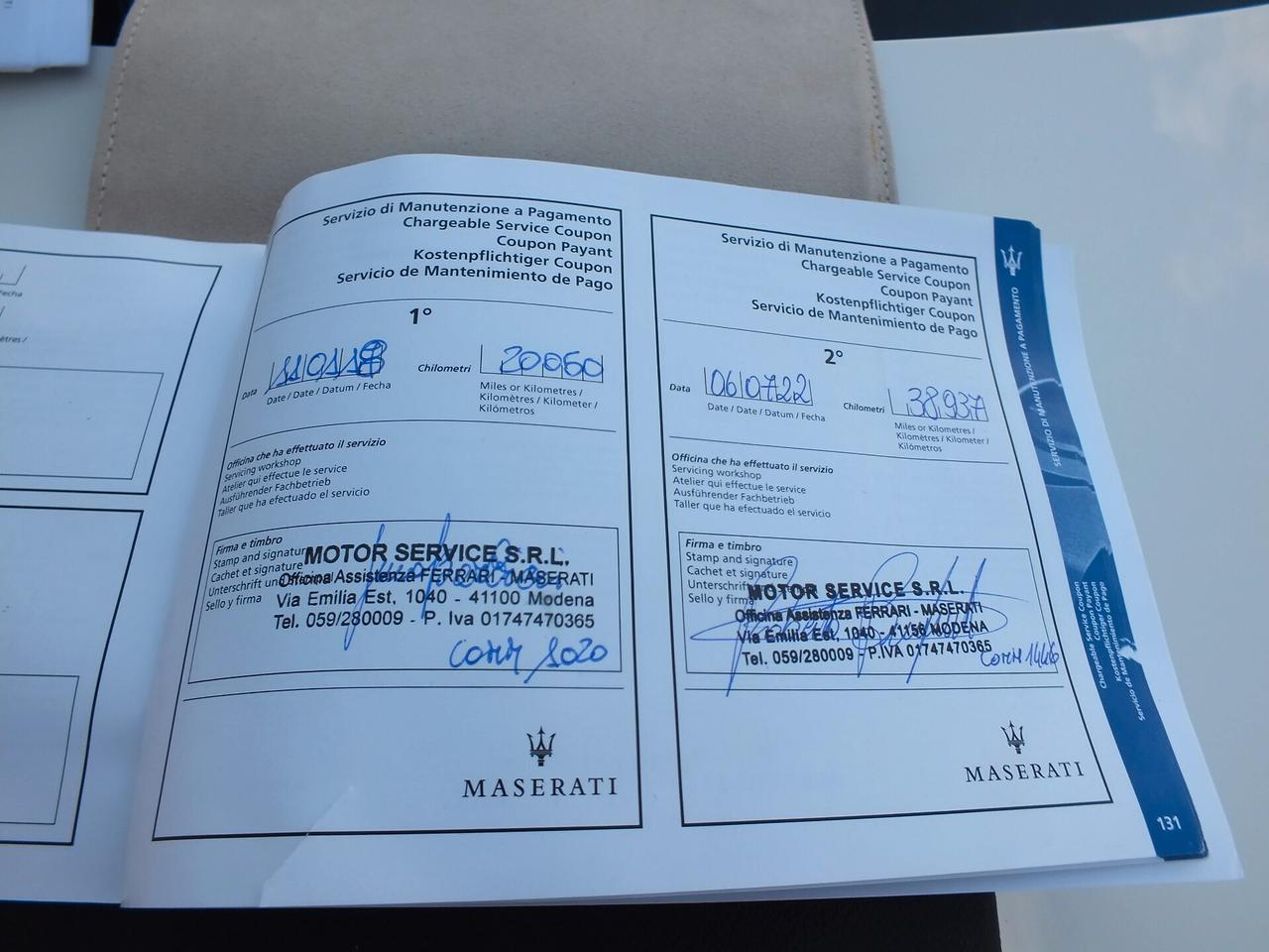 MASERATI GHIBLI V6 DIESEL 250 CV 63.000 KM