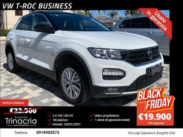 Volkswagen T-Roc Business 2.0 TDI 150 CV