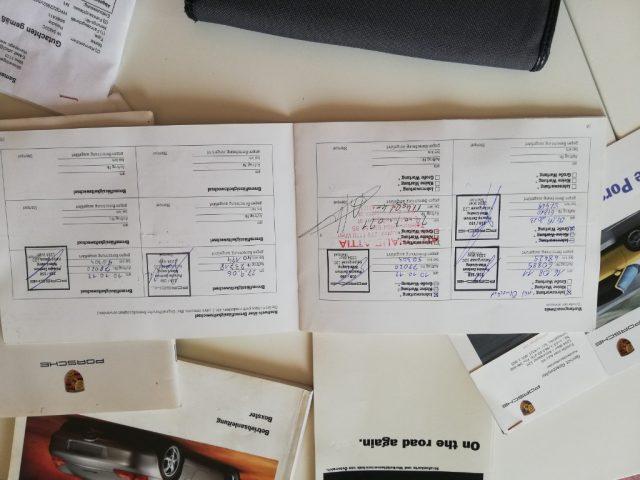 PORSCHE Boxster 2.5i 24V cat Book Service 2 proprietari