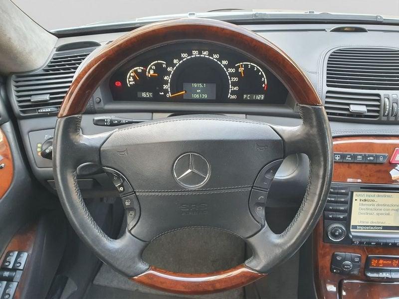 Mercedes-Benz Classe CL 600 500cv BITURBO ASI TARGA ORO-UNICA