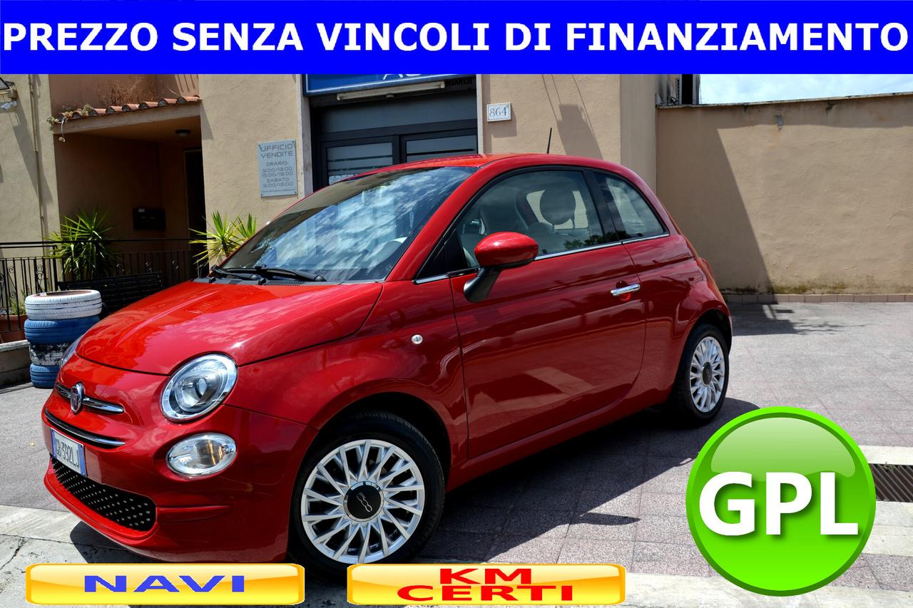 Fiat 500 1.2 GPL CASA MADRE 69CV **UNIPRO'**PREZZO VERO**